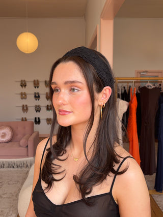 Black Lace Headband