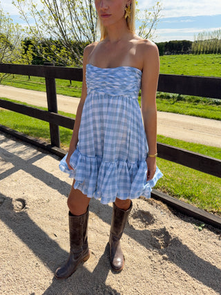 Maple Checked Dress