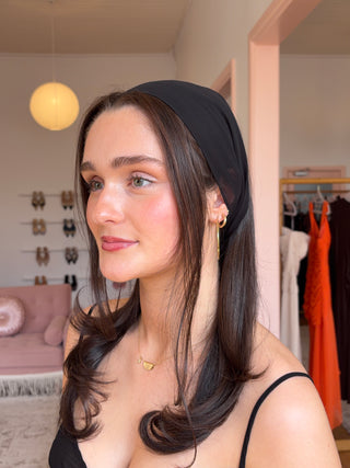 Black Head Scarf