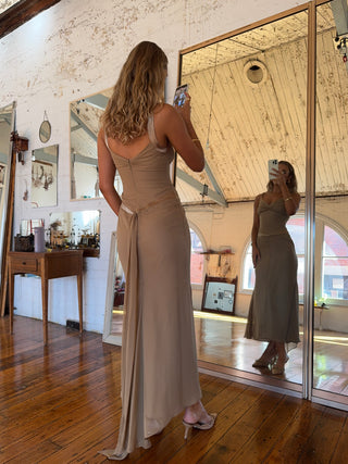 Vintage Blair Dress Gold