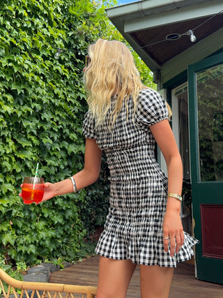 Mahli Gingham Mini Dress
