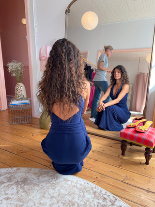Vintage Catalina Dress Navy