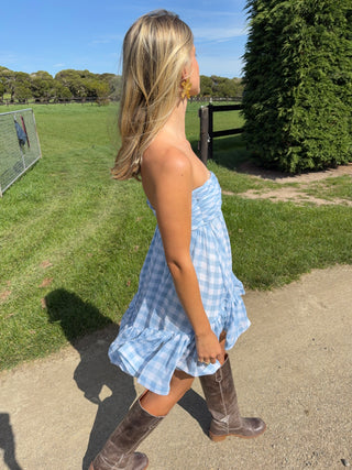 Maple Checked Dress