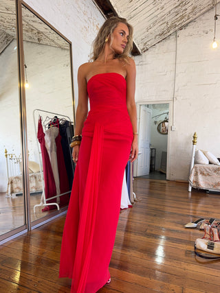 Vintage Paloma Dress Red