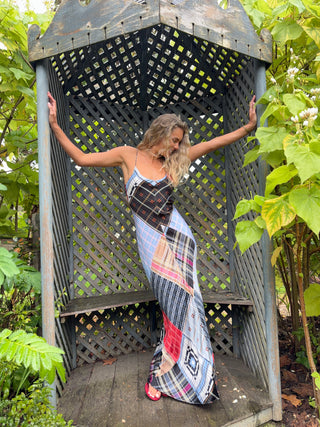 Ganni Patchwork Dress