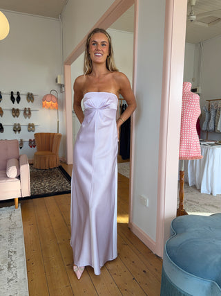 Vintage Espresso Dress - Lavender