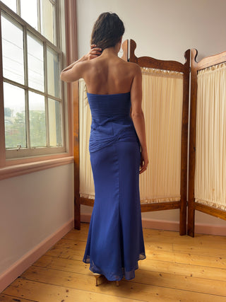 Vintage Paloma Dress Royal Blue