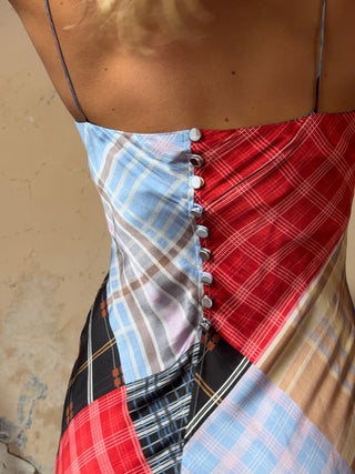 Ganni Patchwork Dress