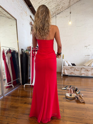 Vintage Paloma Dress Red