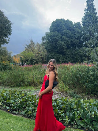 Vintage Paloma Dress Red