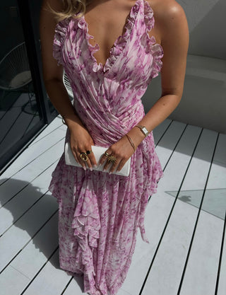 Araminta Gown in Peony