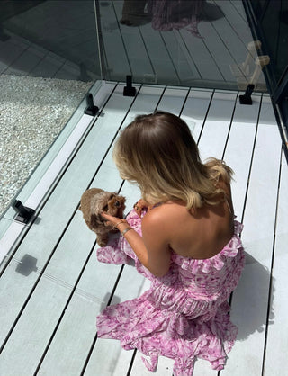 Araminta Gown in Peony