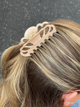 Bardot Hair Claw - Sweet Peach