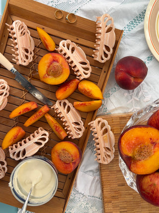 Bardot Hair Claw - Sweet Peach