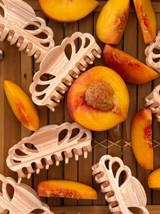 Bardot Hair Claw - Sweet Peach