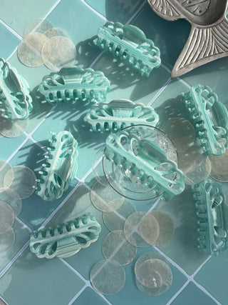Bardot Hair Claw - Seafoam