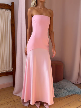 Alessandra Maxi Dress - Powder Pink