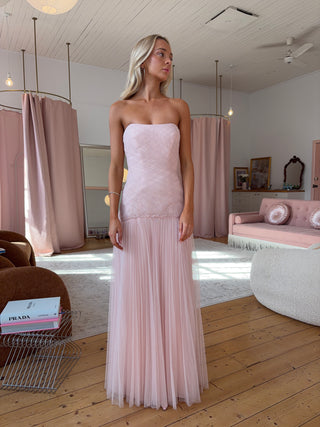 Vintage Clover Dress - Rosewater