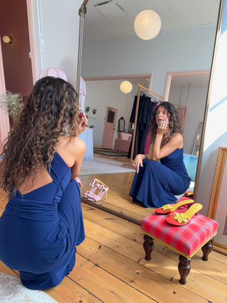 Vintage Catalina Dress Navy