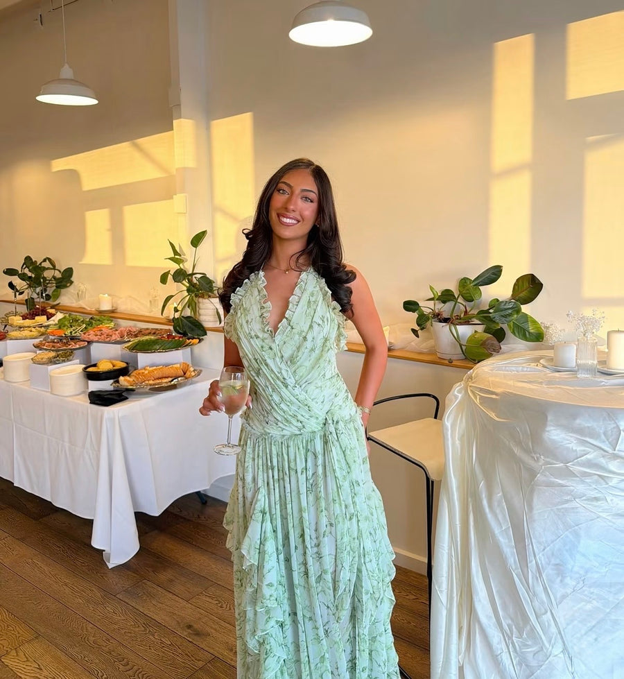 Araminta Gown - Green worn by @stellarango_