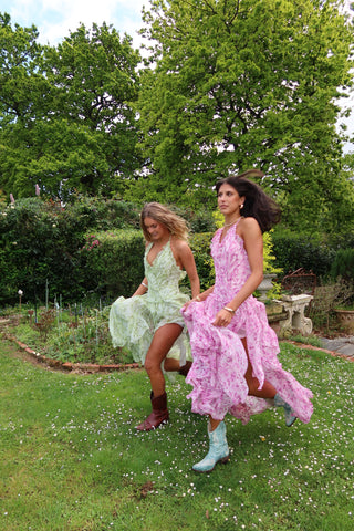 Araminta Gown in Peony